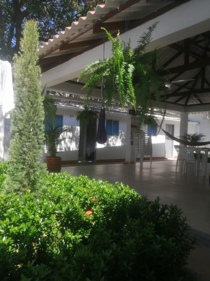 Hotel San Juan Plaza San Juan del Cesar Bagian luar foto